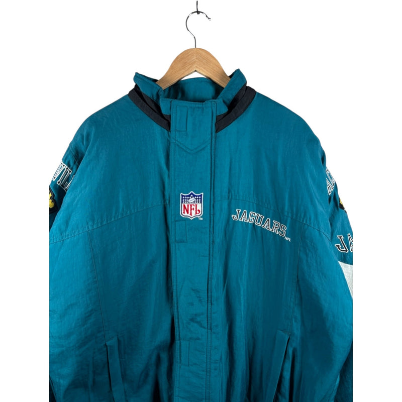 Vintage Starter NFL Jacksonville Jaguars Puffer Jacket Large