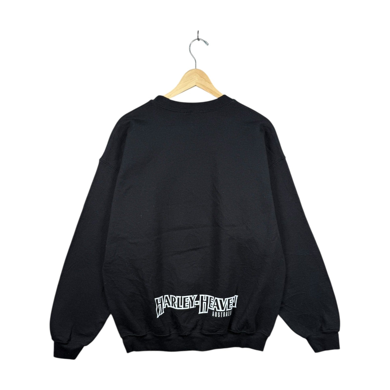 Vintage Harley Davidson Logo Graphic Crewneck