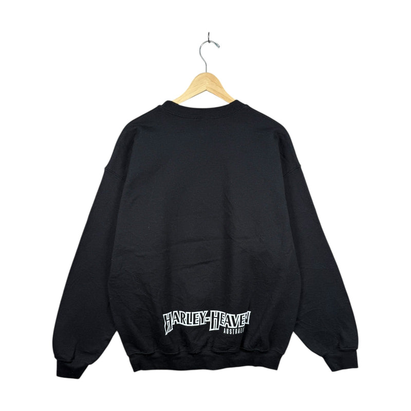 Vintage Harley Davidson Logo Graphic Crewneck