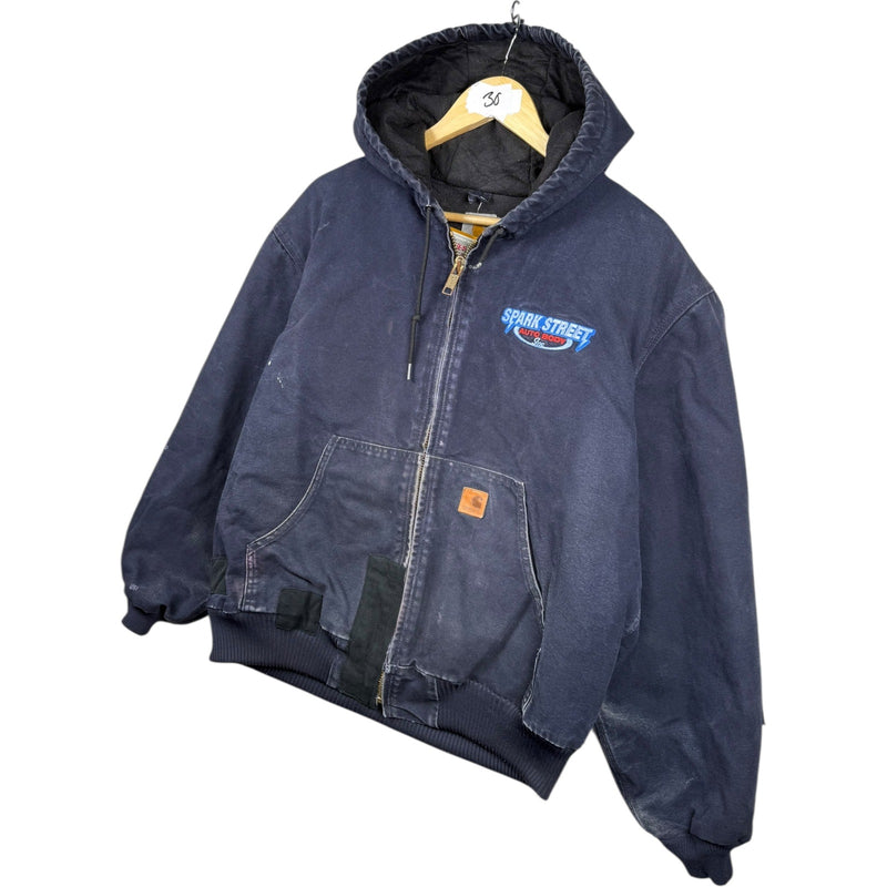 Vintage Carhartt Spark Street Auto Full Zip Hoodie