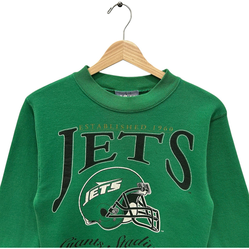 Vintage New York Jets "Giants Stadium NJ" NFL Crewneck 90s