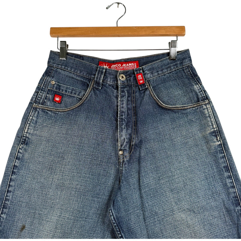 Y2K Jnco Jeans Dragon Denim Shorts 30