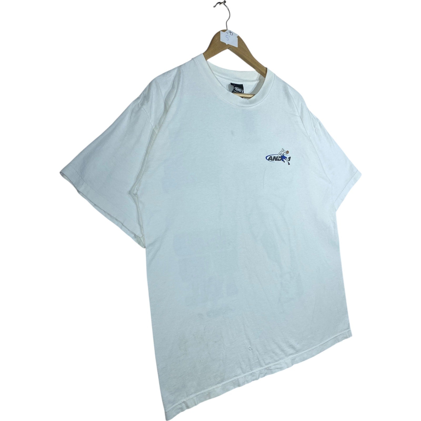 Vintage And1 Basketball Graphic Print T-Shirt