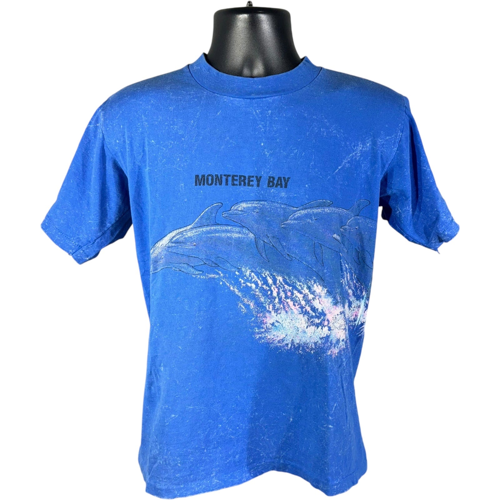 Vintage Monterey Bay Dolphin Wrap Around Tee 90s