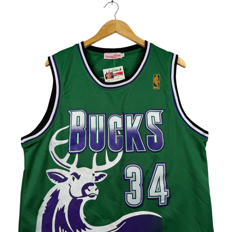 Vintage Milwaukee Bucks #34 Ray Allen NBA Jersey