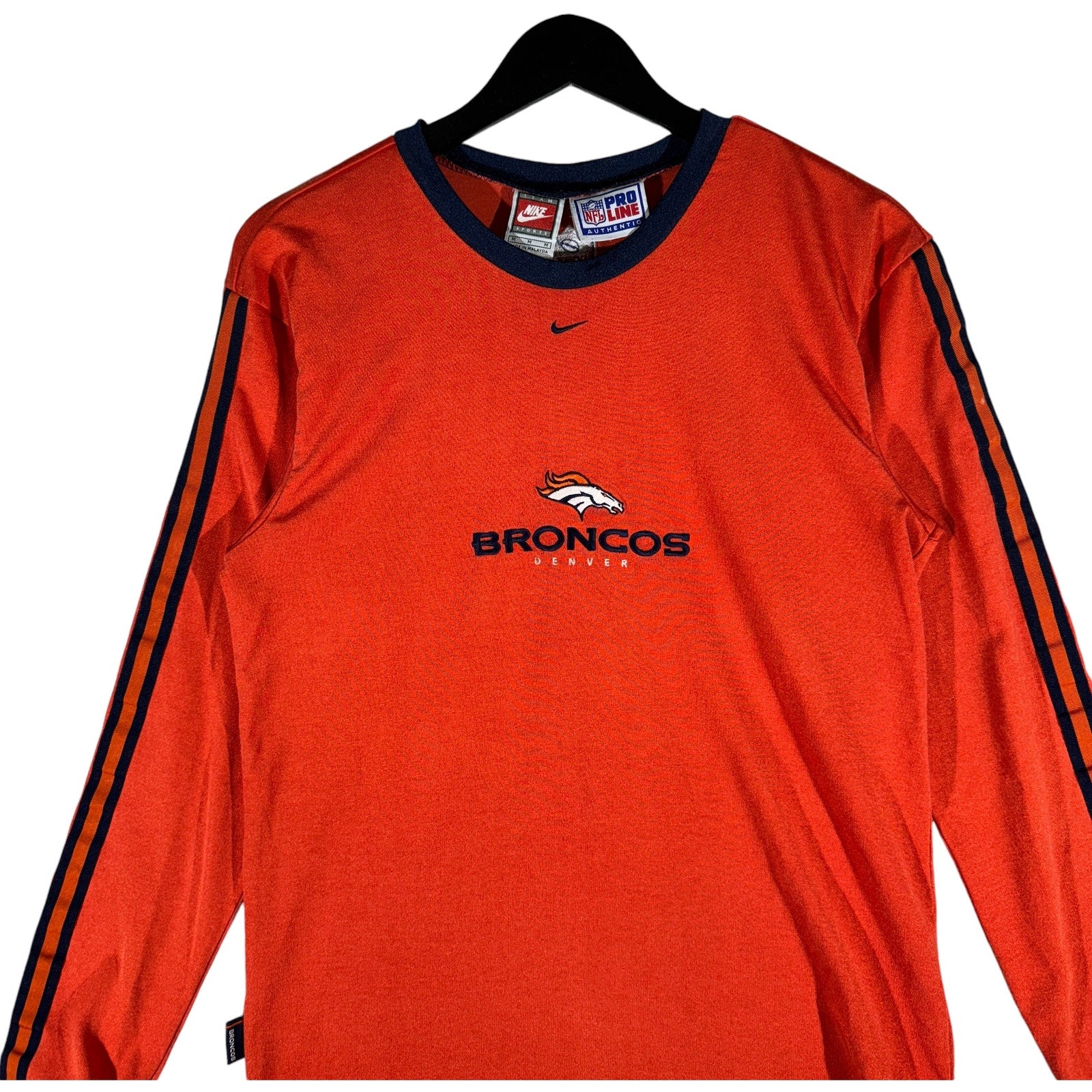 Vintage Nike Denver Broncos NFL Long Sleeve 90s