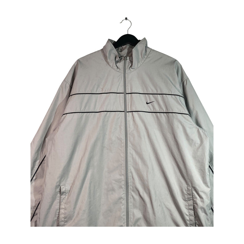 Vintage Nike Swoosh Logo Full Zip Windbreaker
