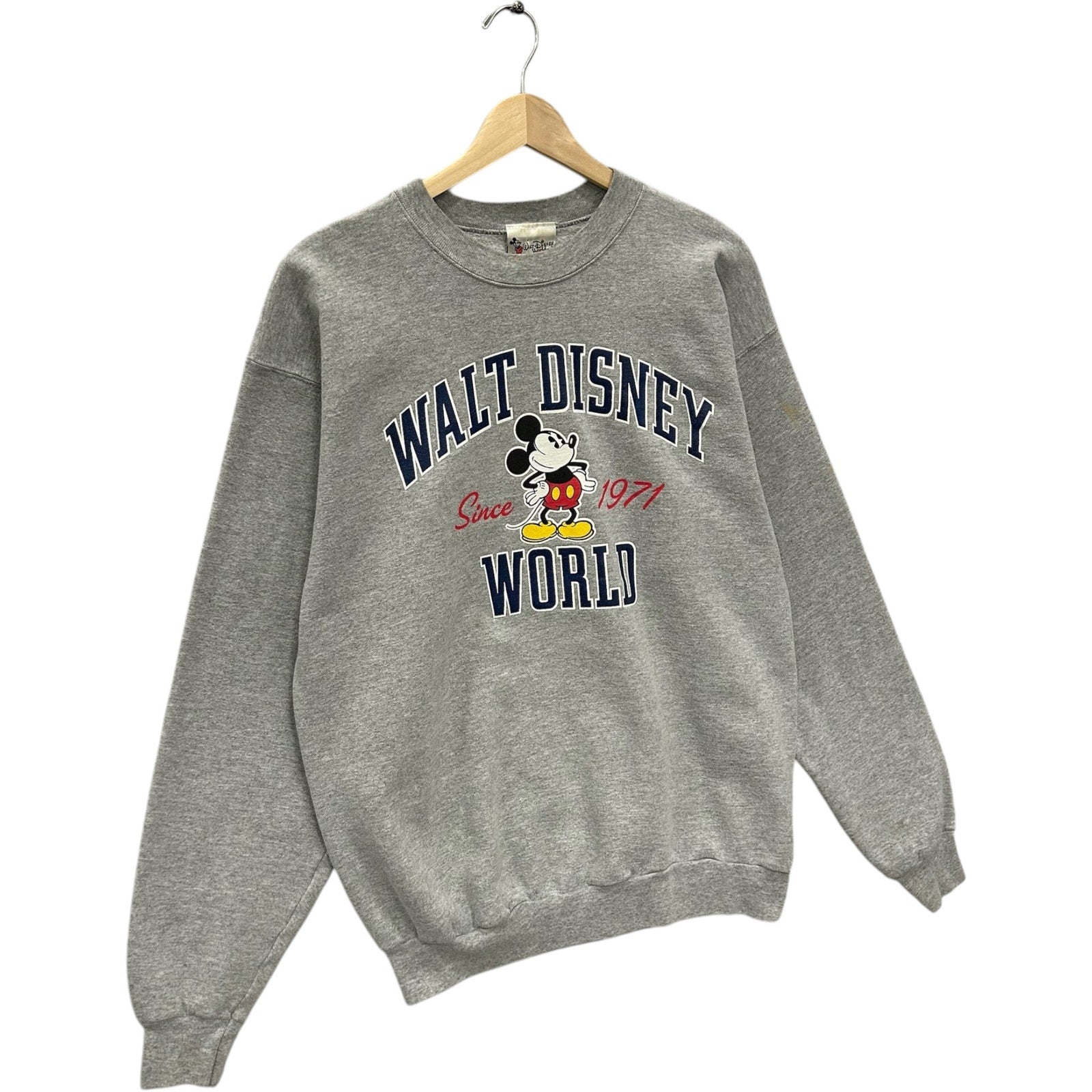 Vintage Walt Disney World Spellout Souvenir Crewneck 90s Medium