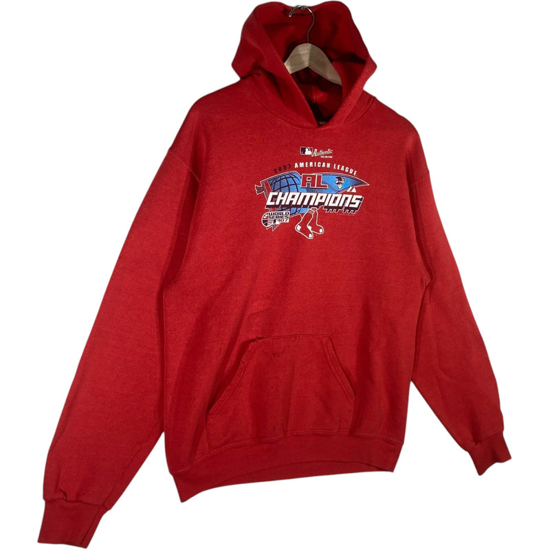 Vintage Boston Red Sox AL Champions Hoodie 2007
