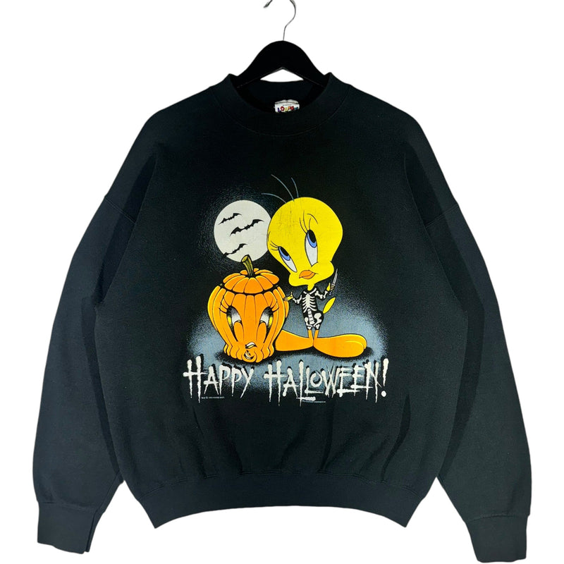 Vintage Looney Tunes Tweety Bird Halloween Crewneck 90s