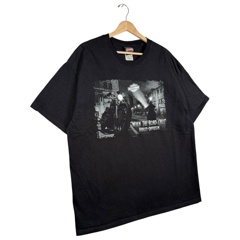 Vintage Harley Davidson When The Road Calls T-Shirt