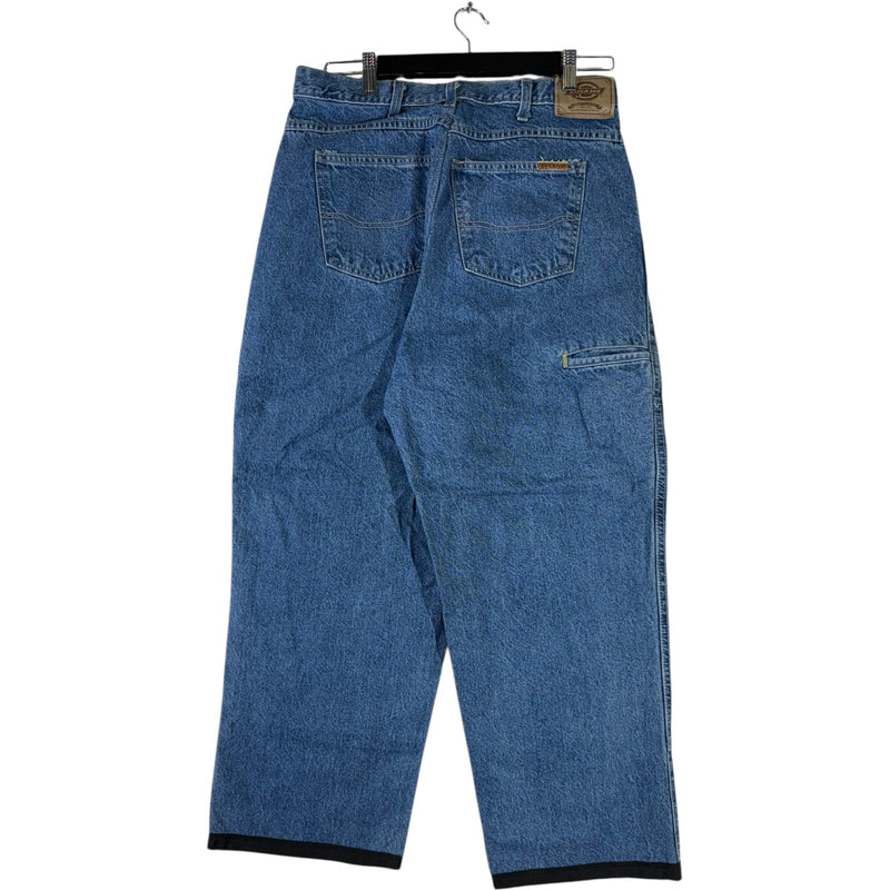 Vintage Dickies Denim Double Knee Carpenter Pants 42x30