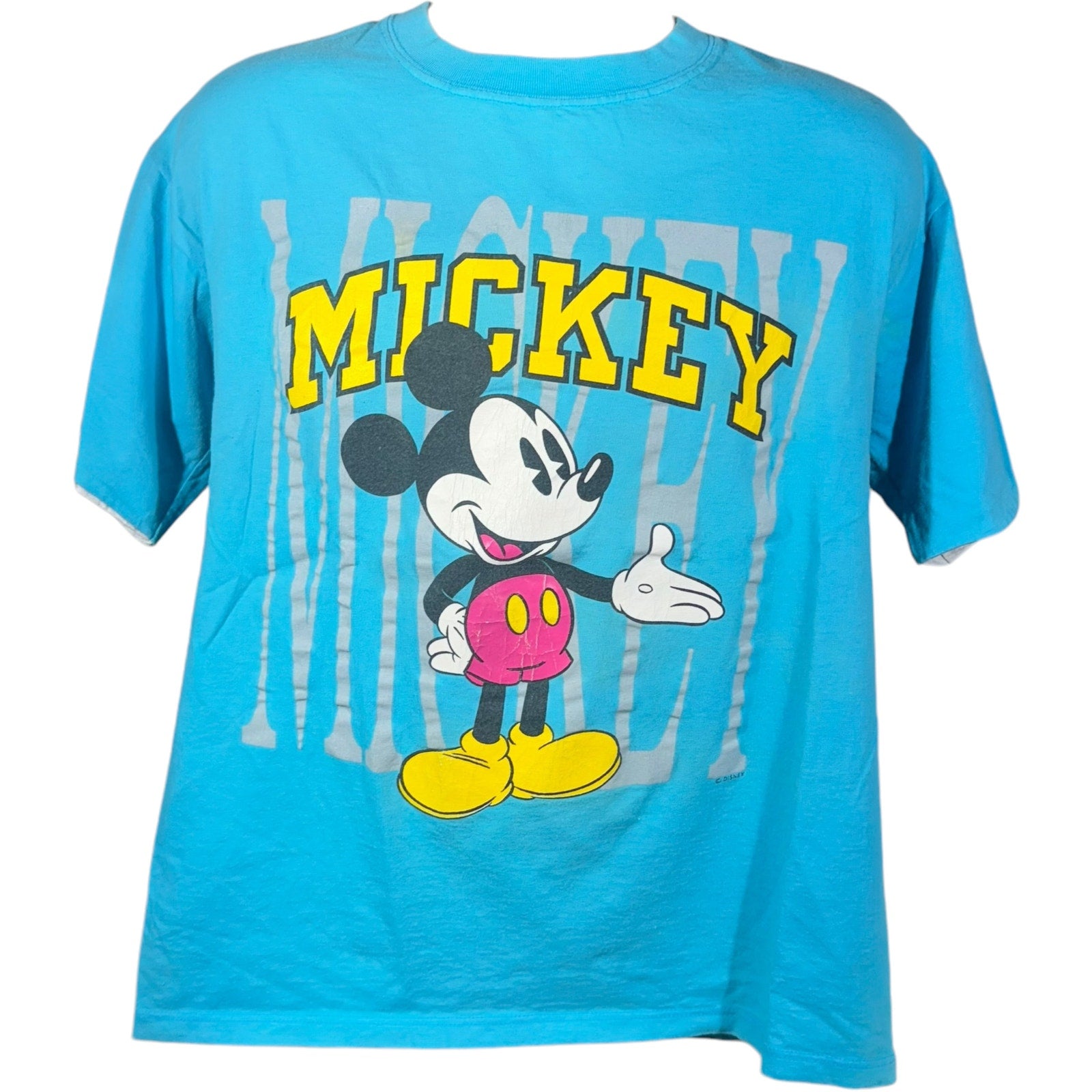 Vintage Disney Mickey Mouse Big Spellout Tee