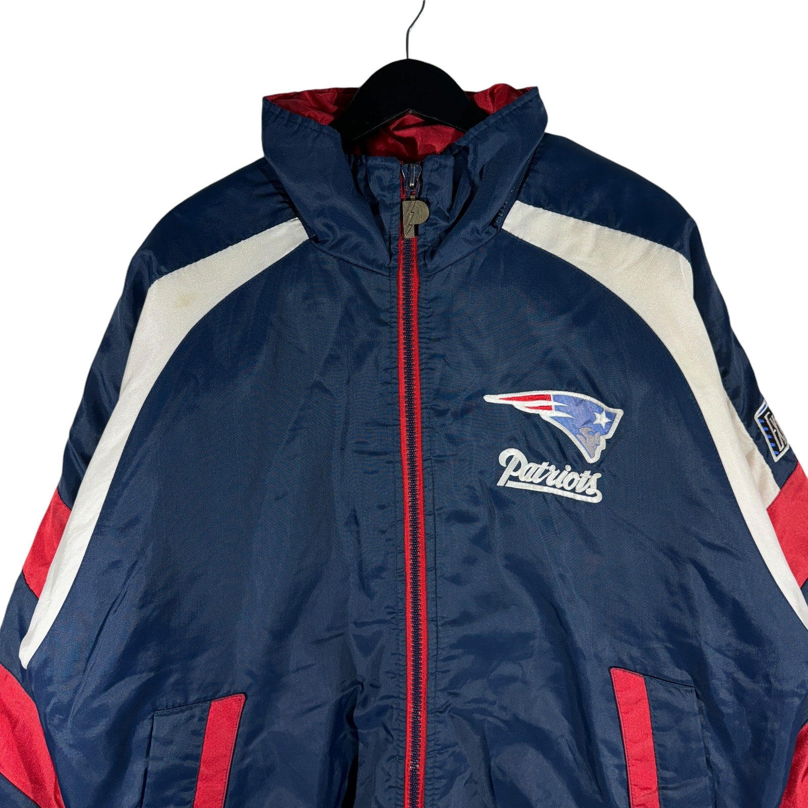 Vintage Pro Player New England Patriots NFL Puffer Jacket