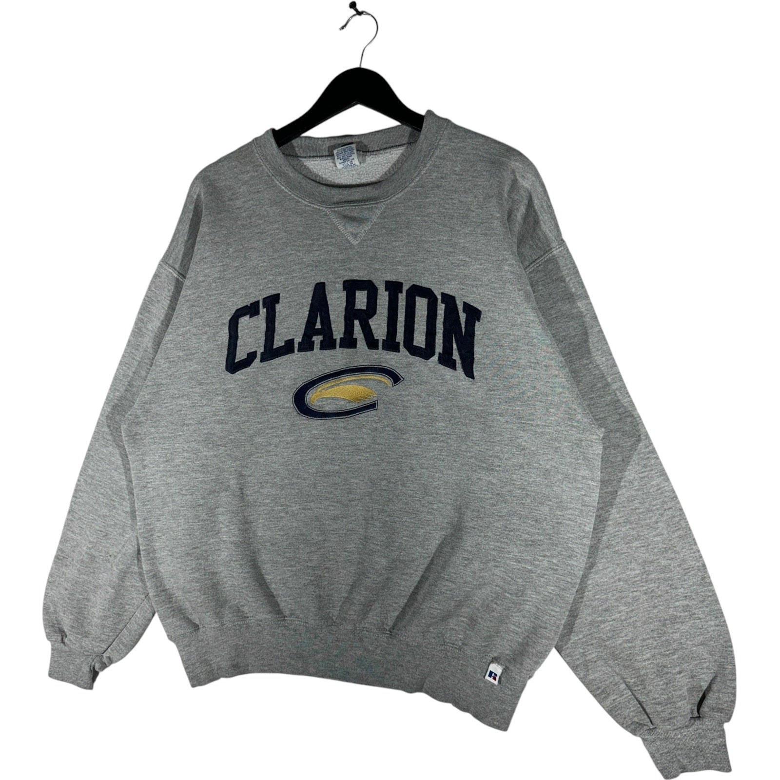 Vintage Russell Clarion University Spellout Crewneck