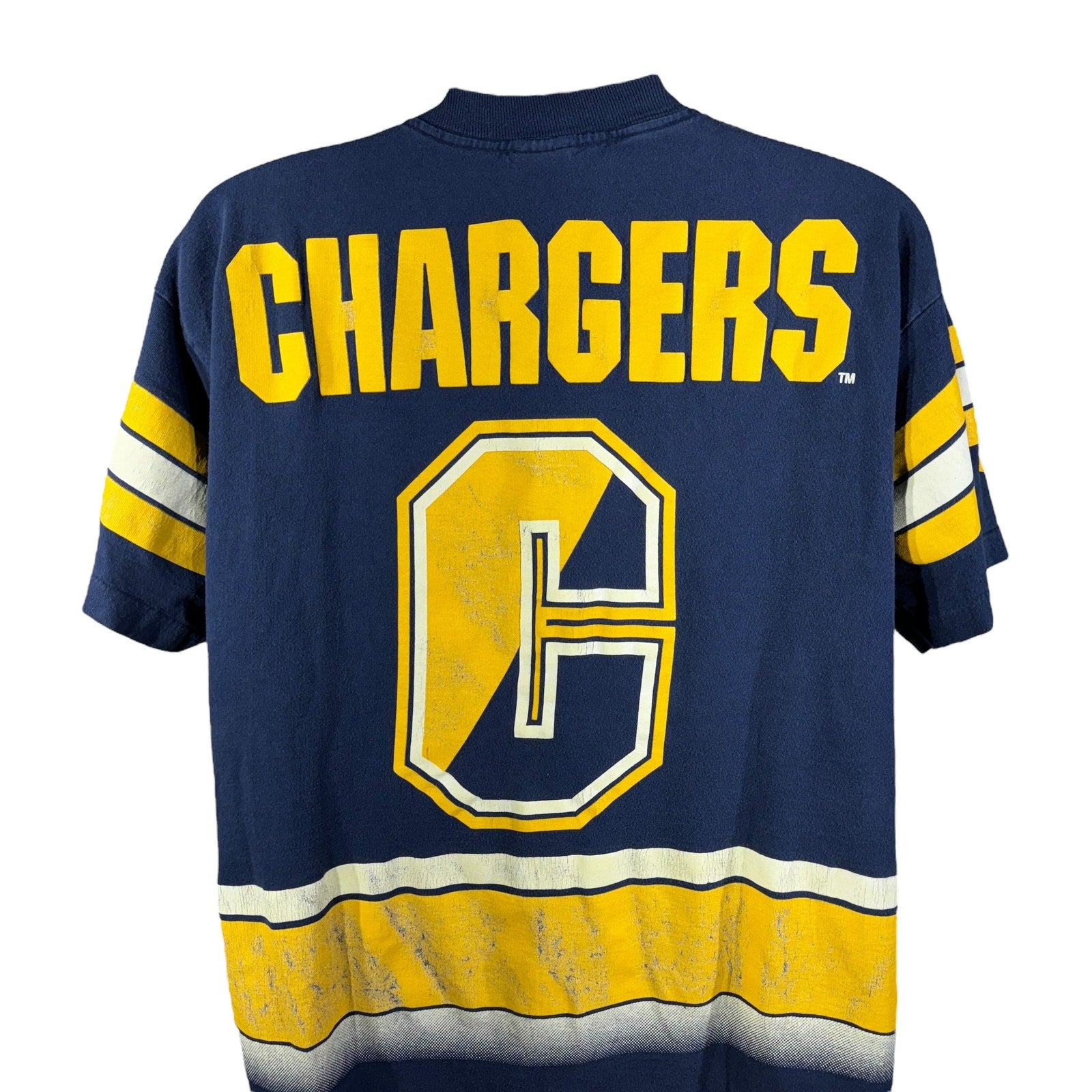 Vintage Salem Sportswear San Diego Chargers AOP Tee