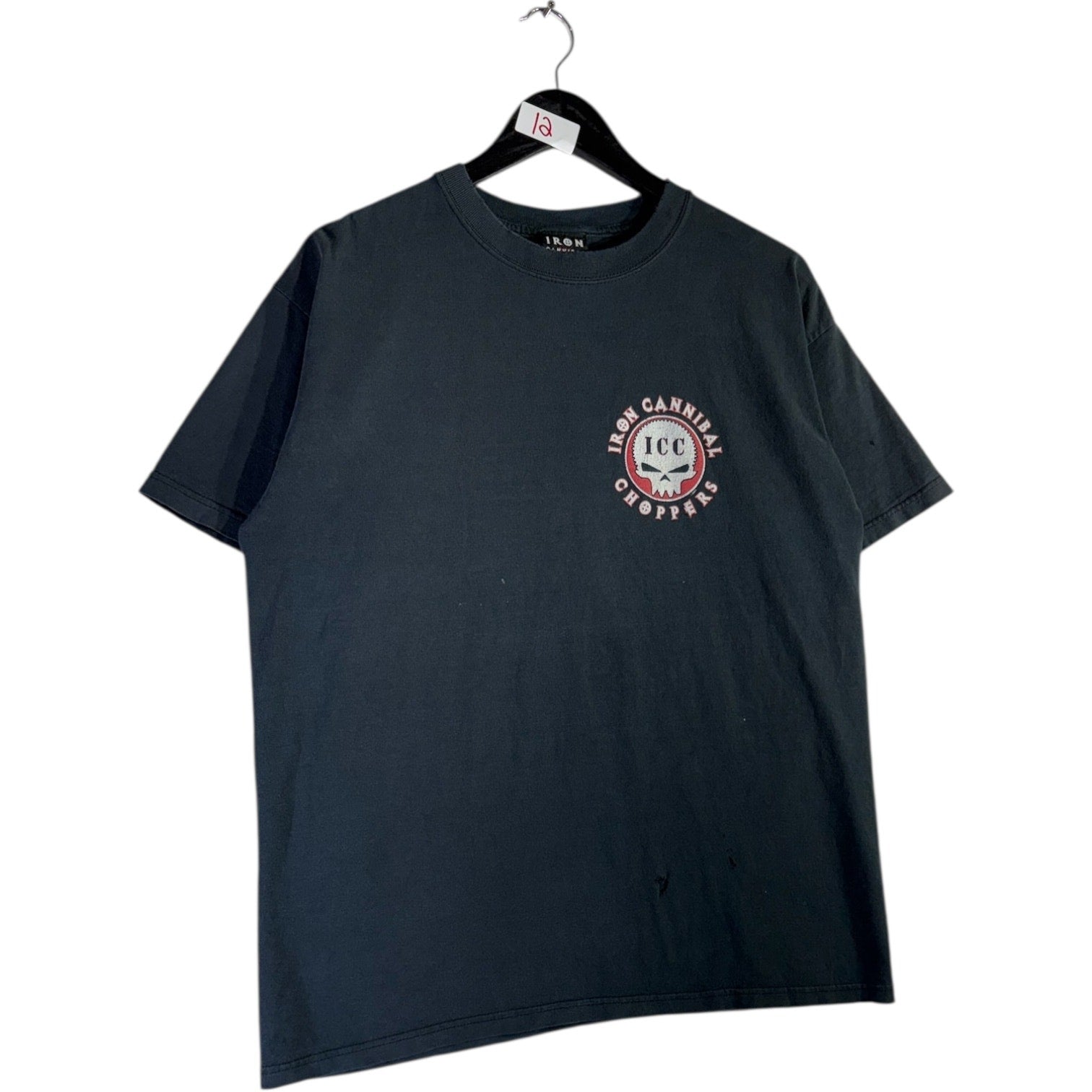 Vintage Iron Cannibal Choppers Biker T-Shirt