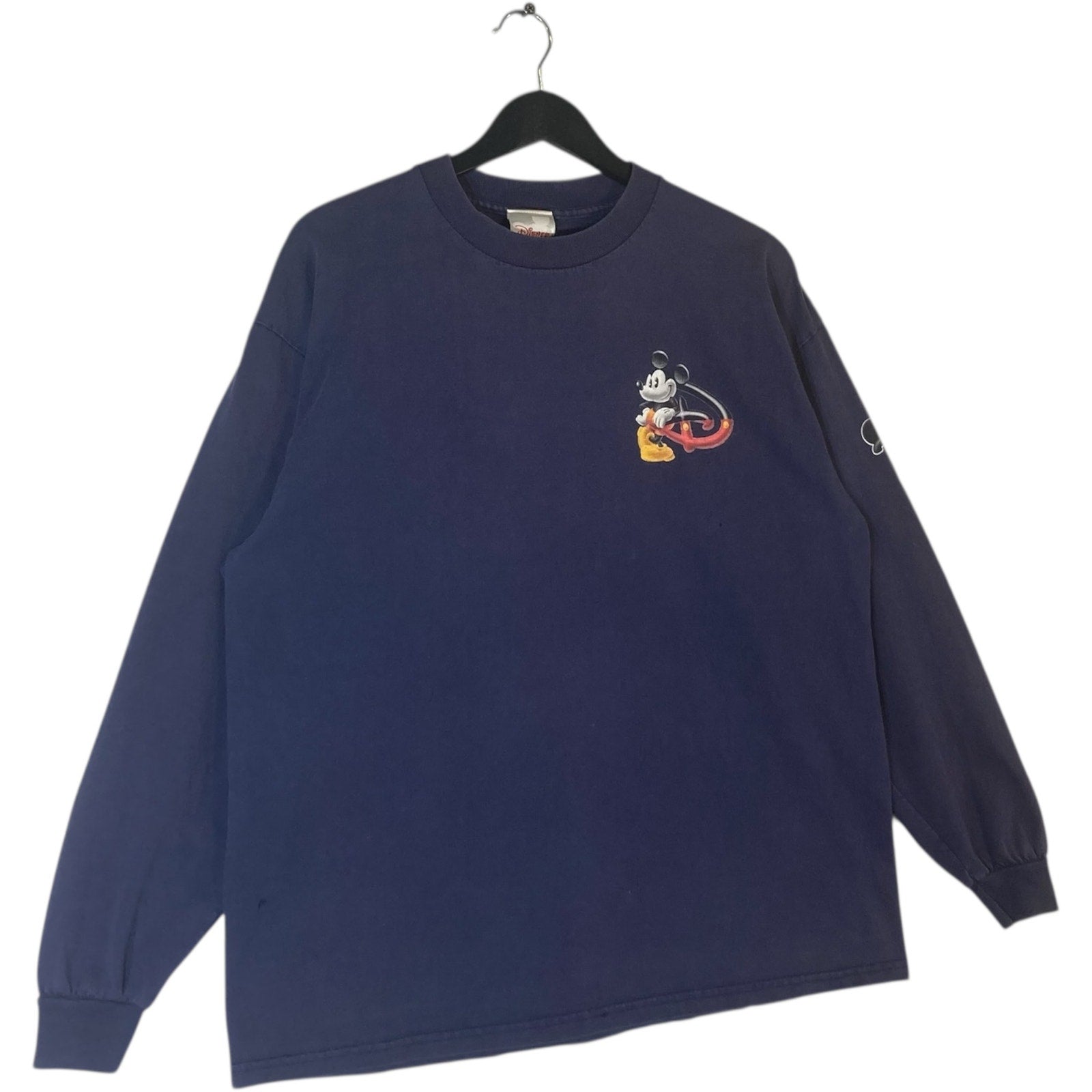 Vintage Disney Mini Logo Sleeve Spellout Long Sleeve