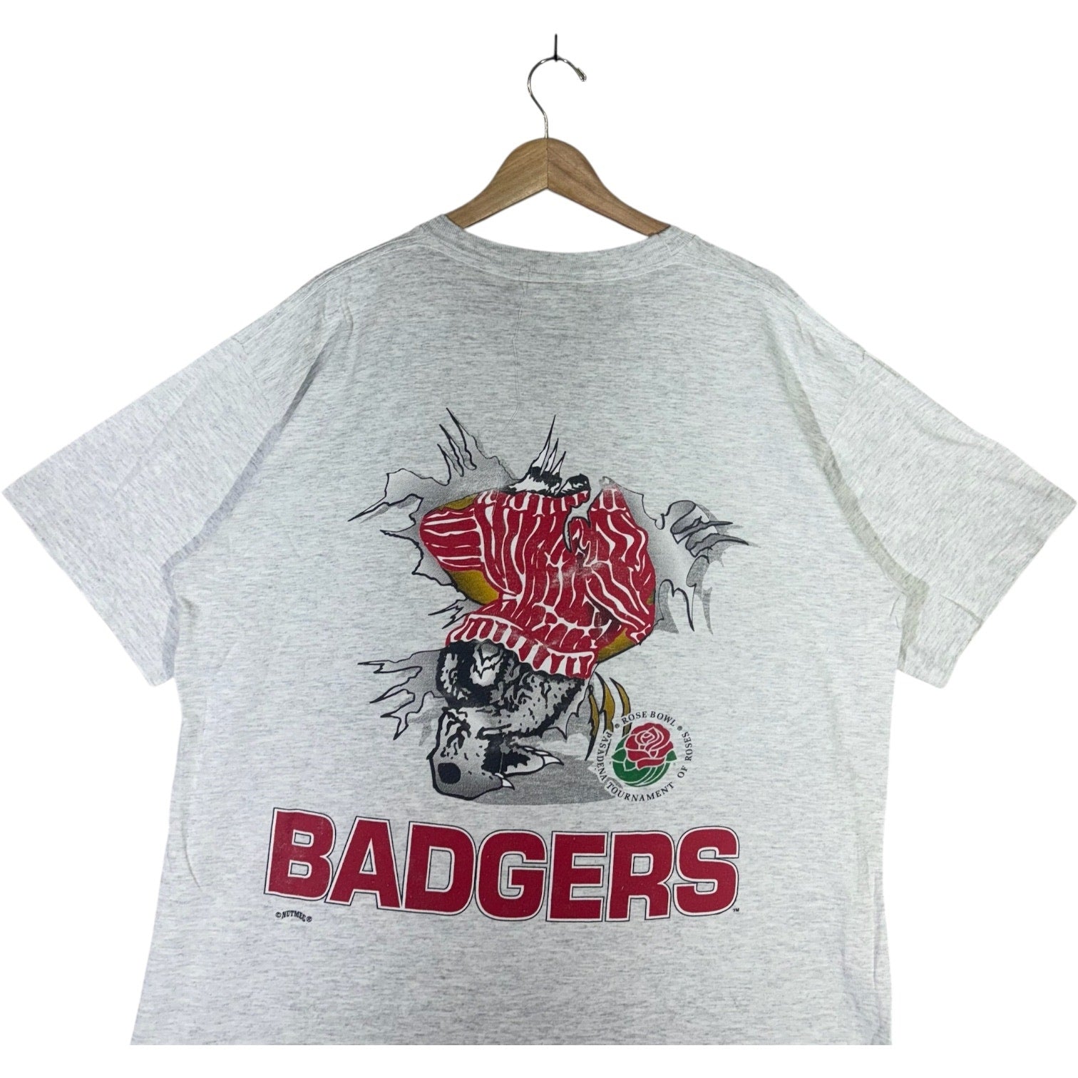 Vintage Wisconsin Badgers Break Through Tee