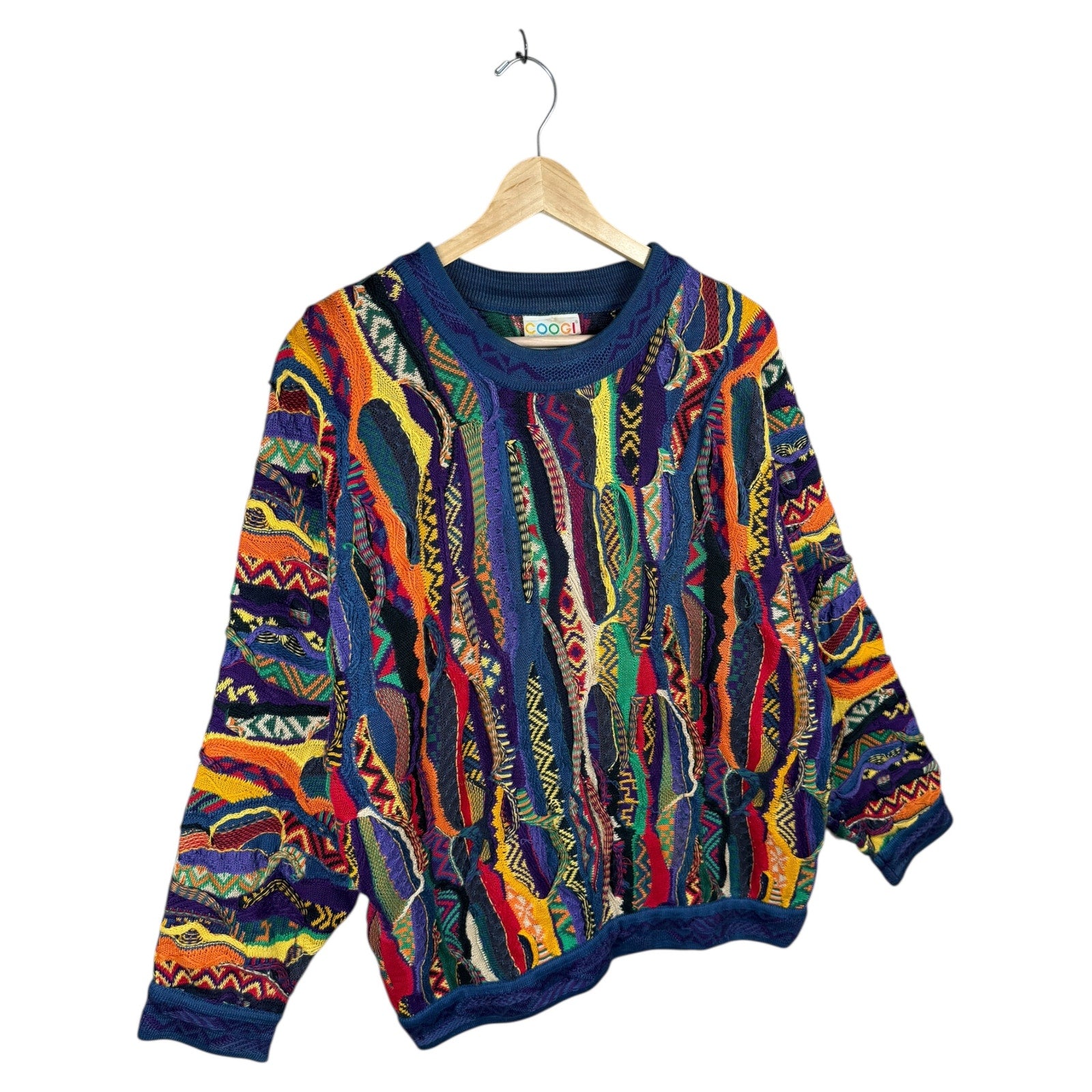 Vintage Coogi Knit Textured Sweater