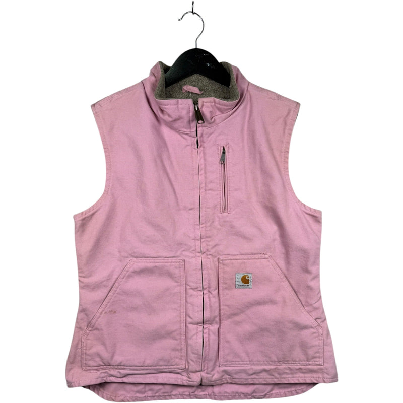 Vintage Carhartt Canvas Workwear Utility Vest