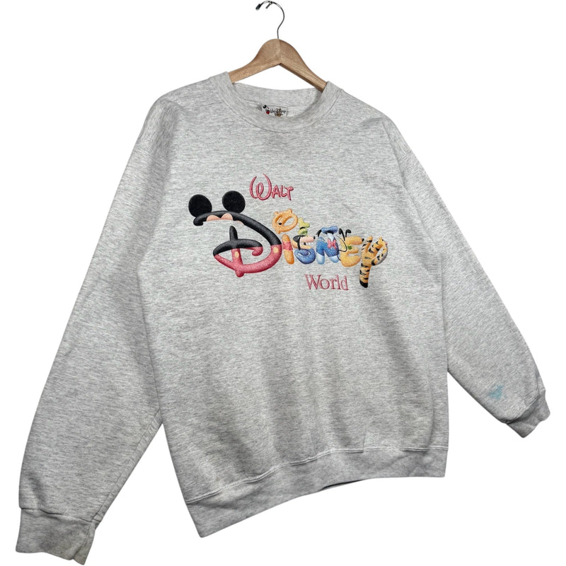 Vintage Walt Disney World Characters Crewneck