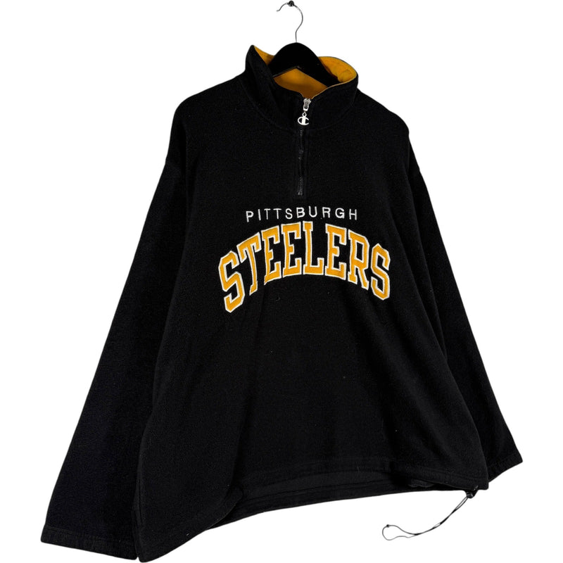 Vintage Champion Pittsburgh Steelers 1/4 Zip Sweatshirt