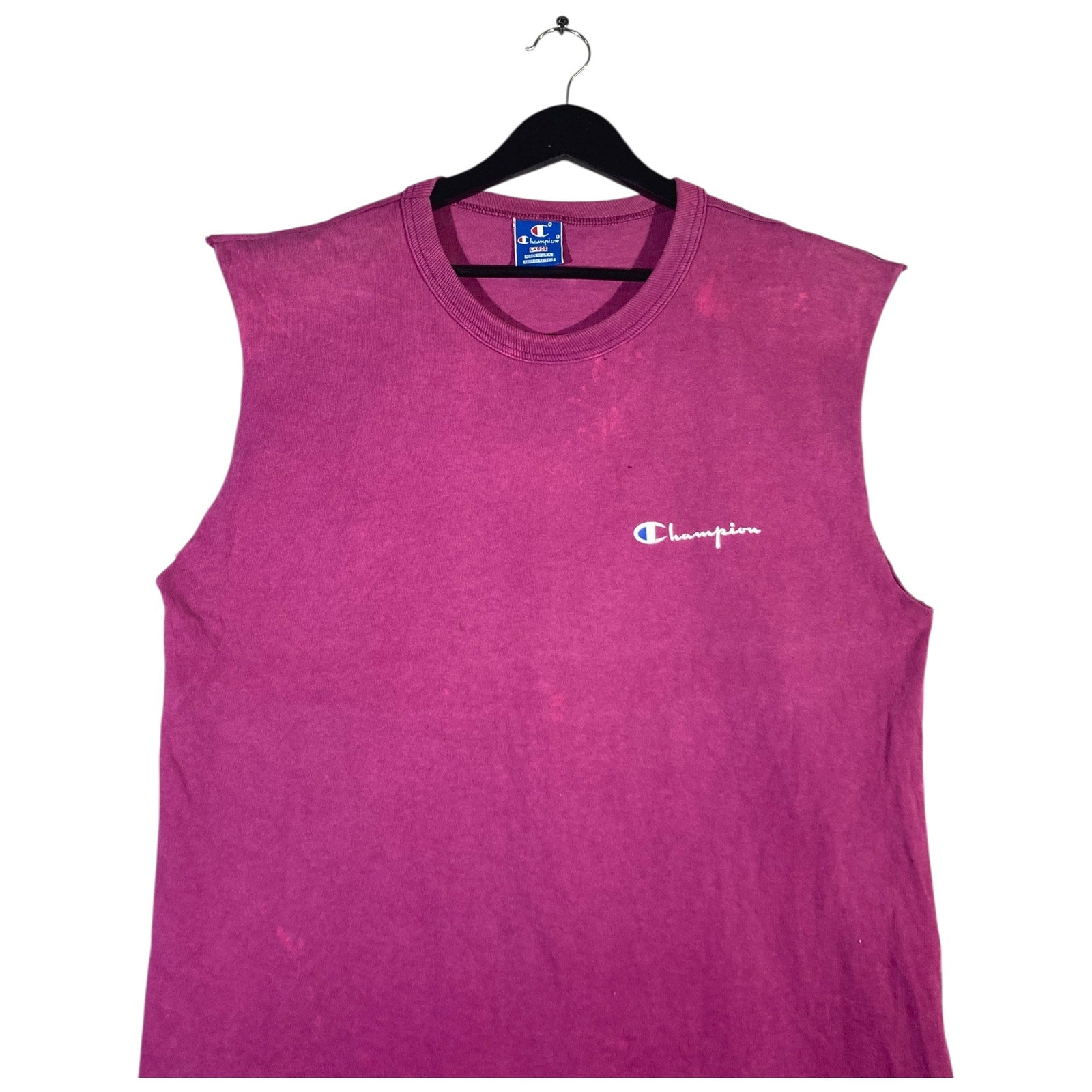 Vintage Champion Muscle Sleeves Tank Top