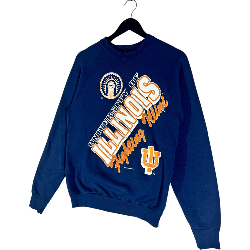 Vintage University Of Illinois Illini Crewneck 90's