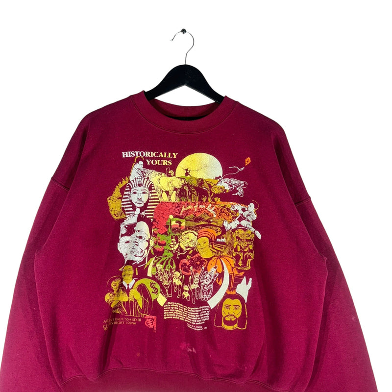 Vintage "Historically Yours" Crewneck 90's