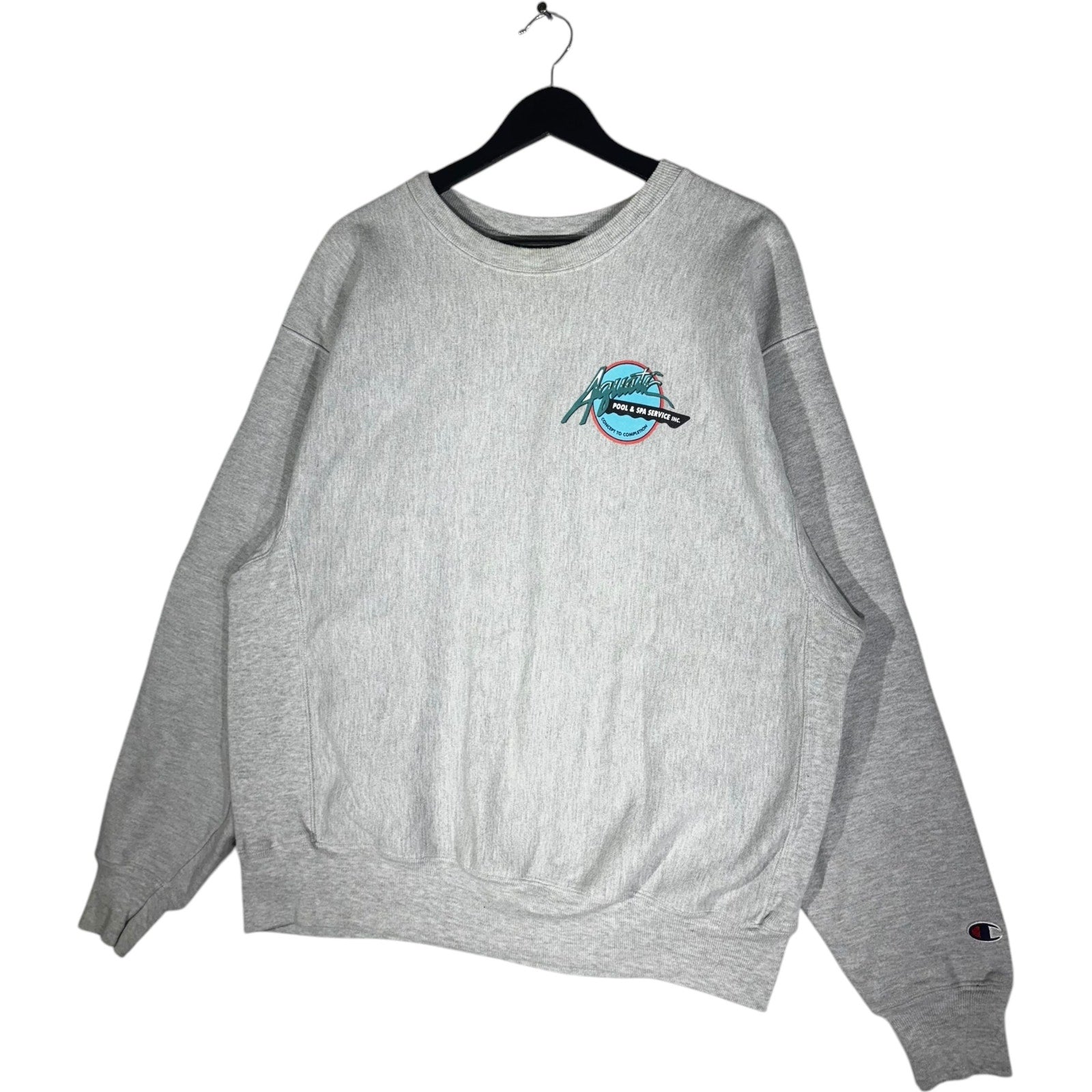 Vintage Champion Reverse Weave Aquatic Company Crewneck