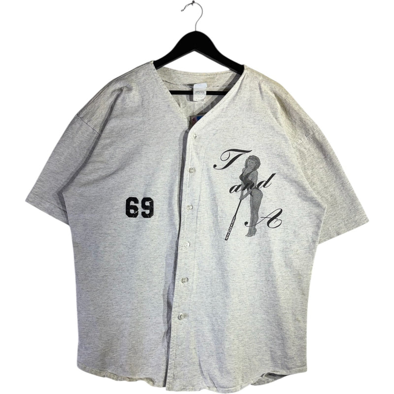 Vintage T&A Johnson 69 Baseball Jersey