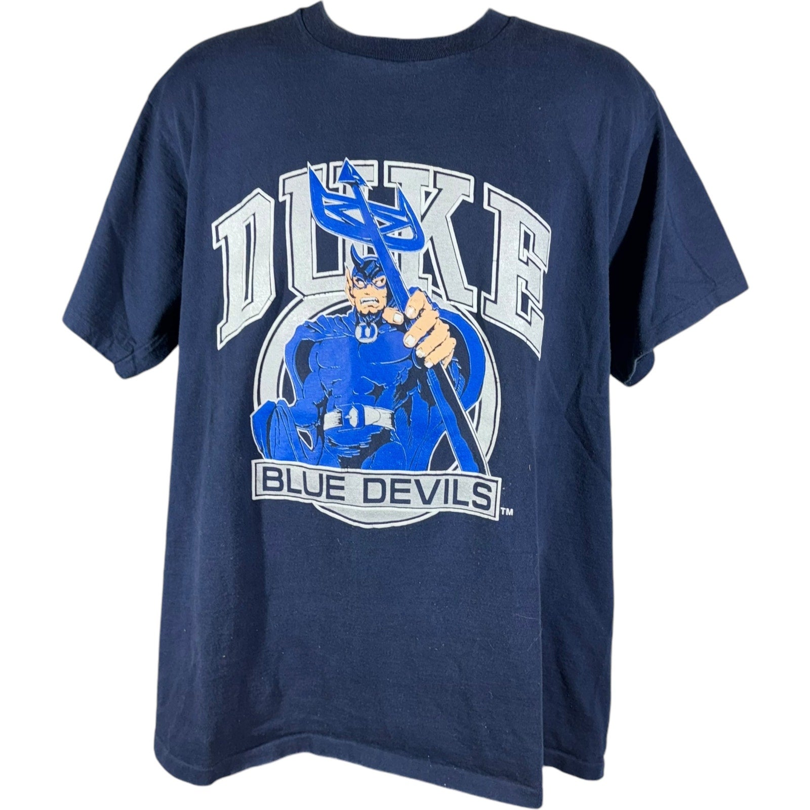 Vintage University Of Duke Blue Devils Mascot Tee 90s