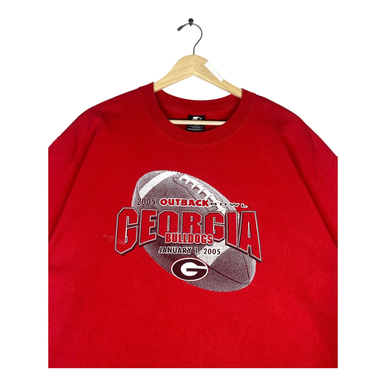 Vintage University Of Georgia Bulldogs T-Shirt 2005