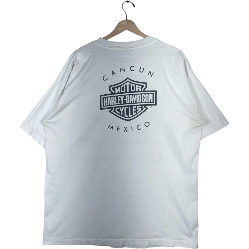 Vintage Harley Davidson of Cancun Mexico Tee