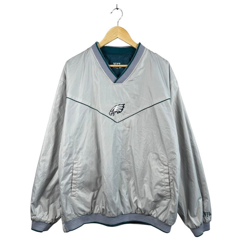 Vintage Philadelphia Eagles NFL Reversible Pullover Jacket