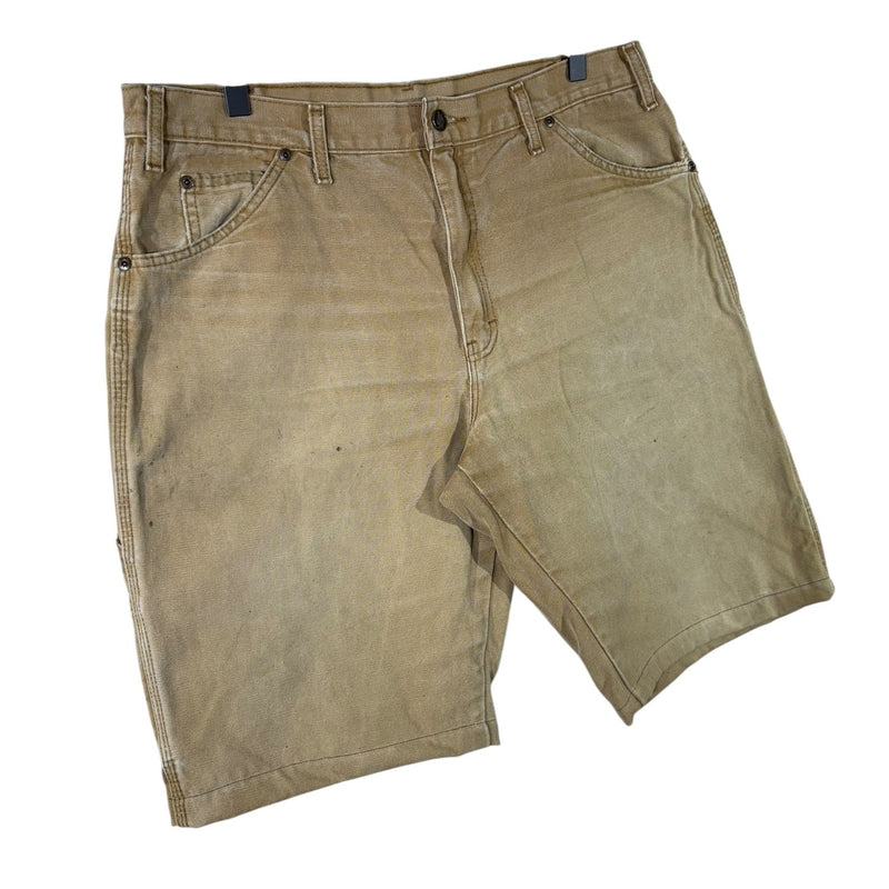 Vintage Dickies Washed Carpenter Work Shorts 36