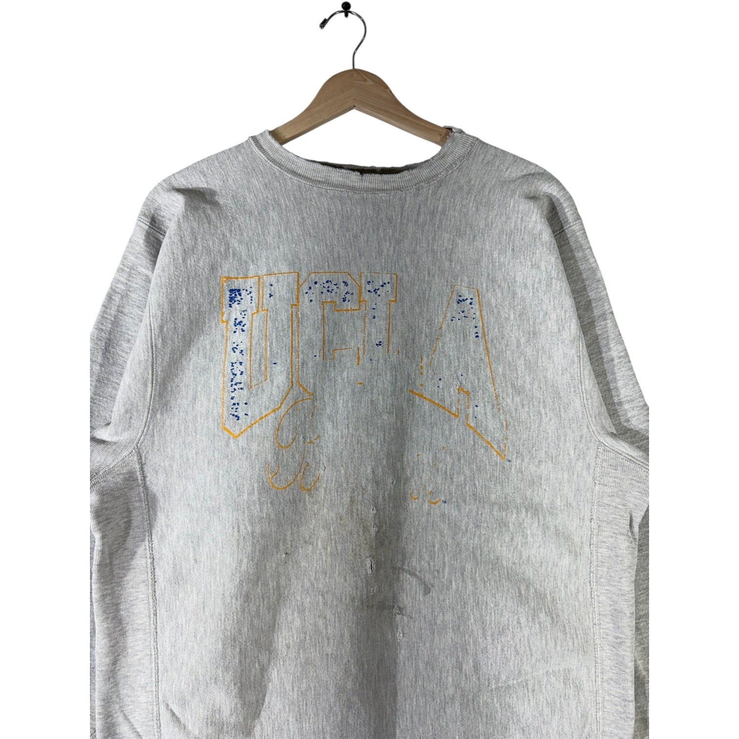 Vintage Champion Reverse Weave Faded UCLA Crewneck