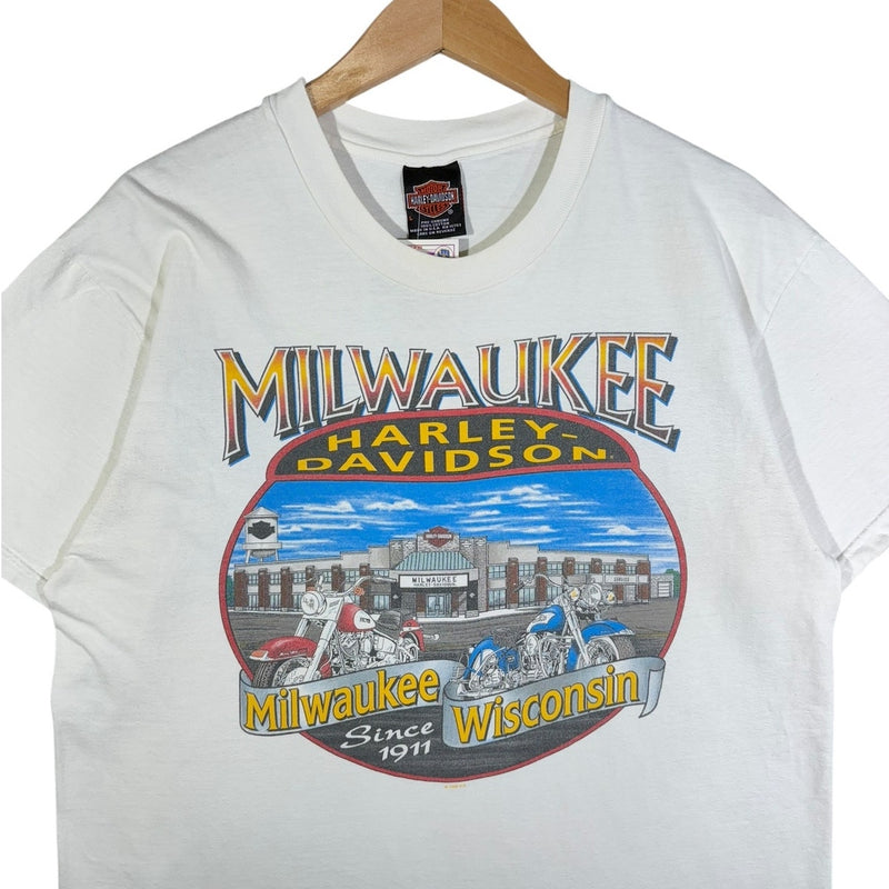Vintage Harley Davidson Milwaukee Wisconsin Dealer T-Shirt