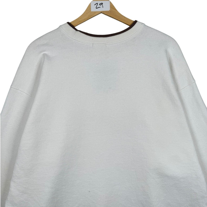 Vintage Nike Big Swoosh Embroidered Crewneck