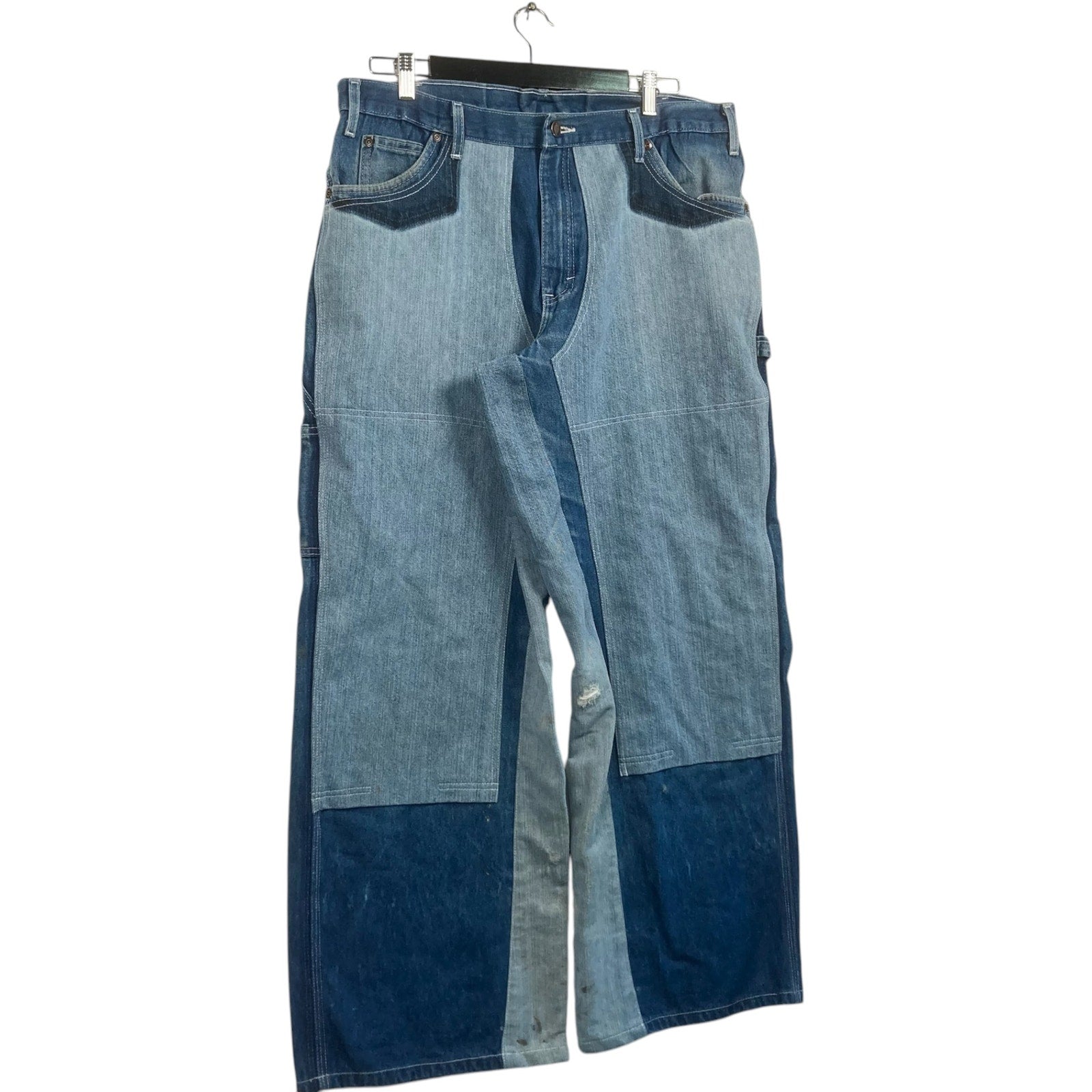 Vintage Cut & Sew Dickies Denim Carpenter Pants 36 x 32