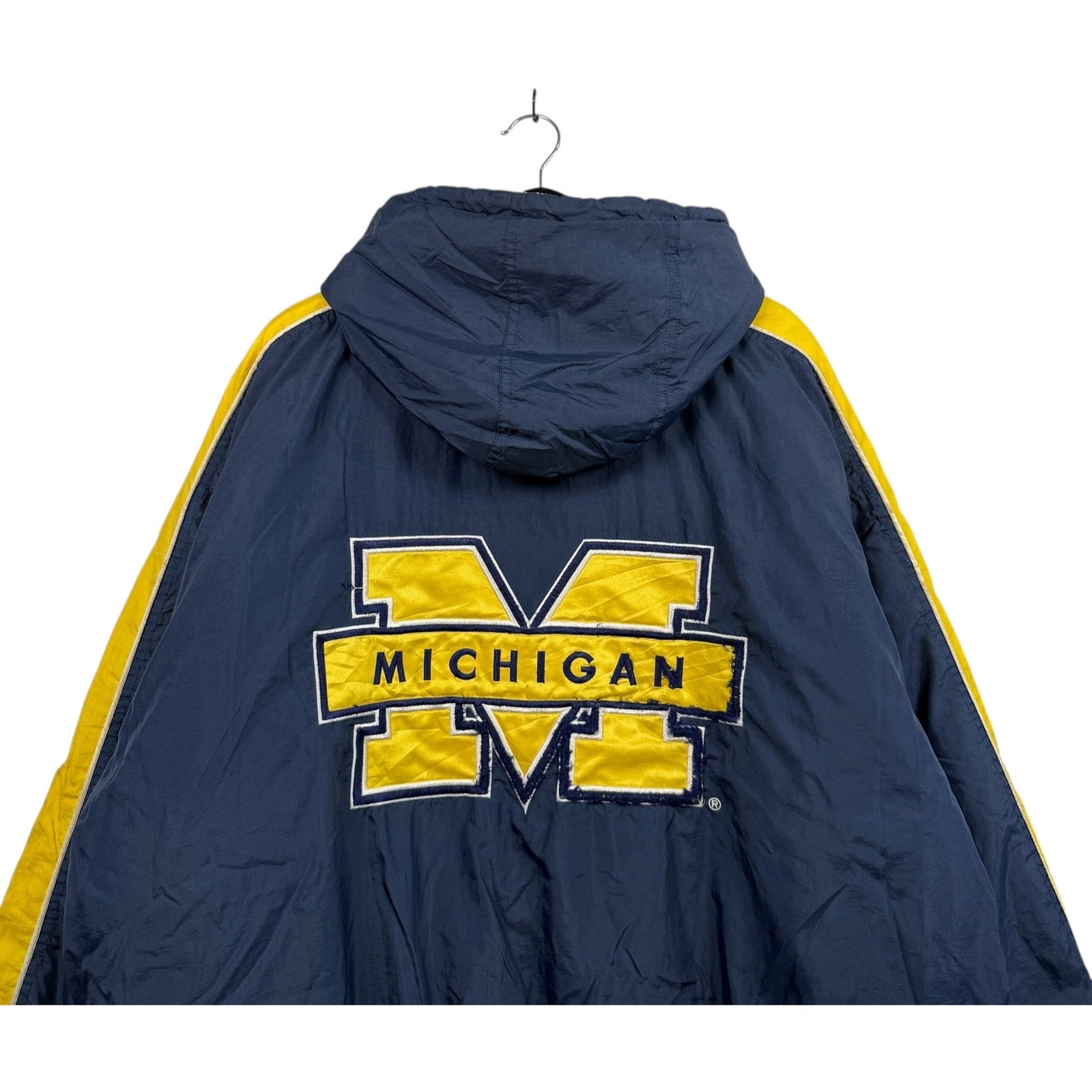 Vintage University Of Michigan Mini Logo Full Zip Jacket