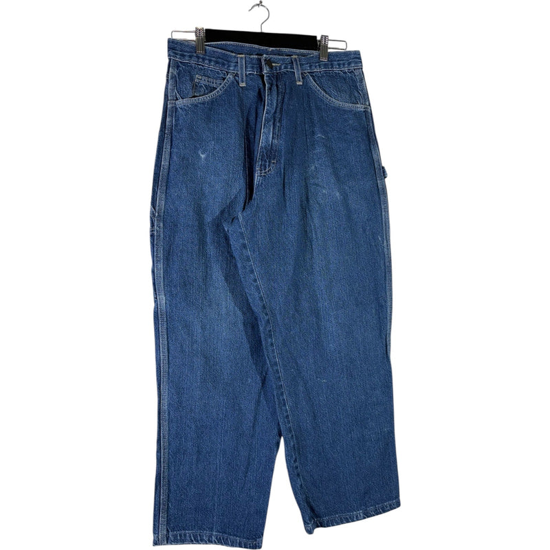 Vintage Dickies Wide Leg Workwear Denim Jeans 42x30