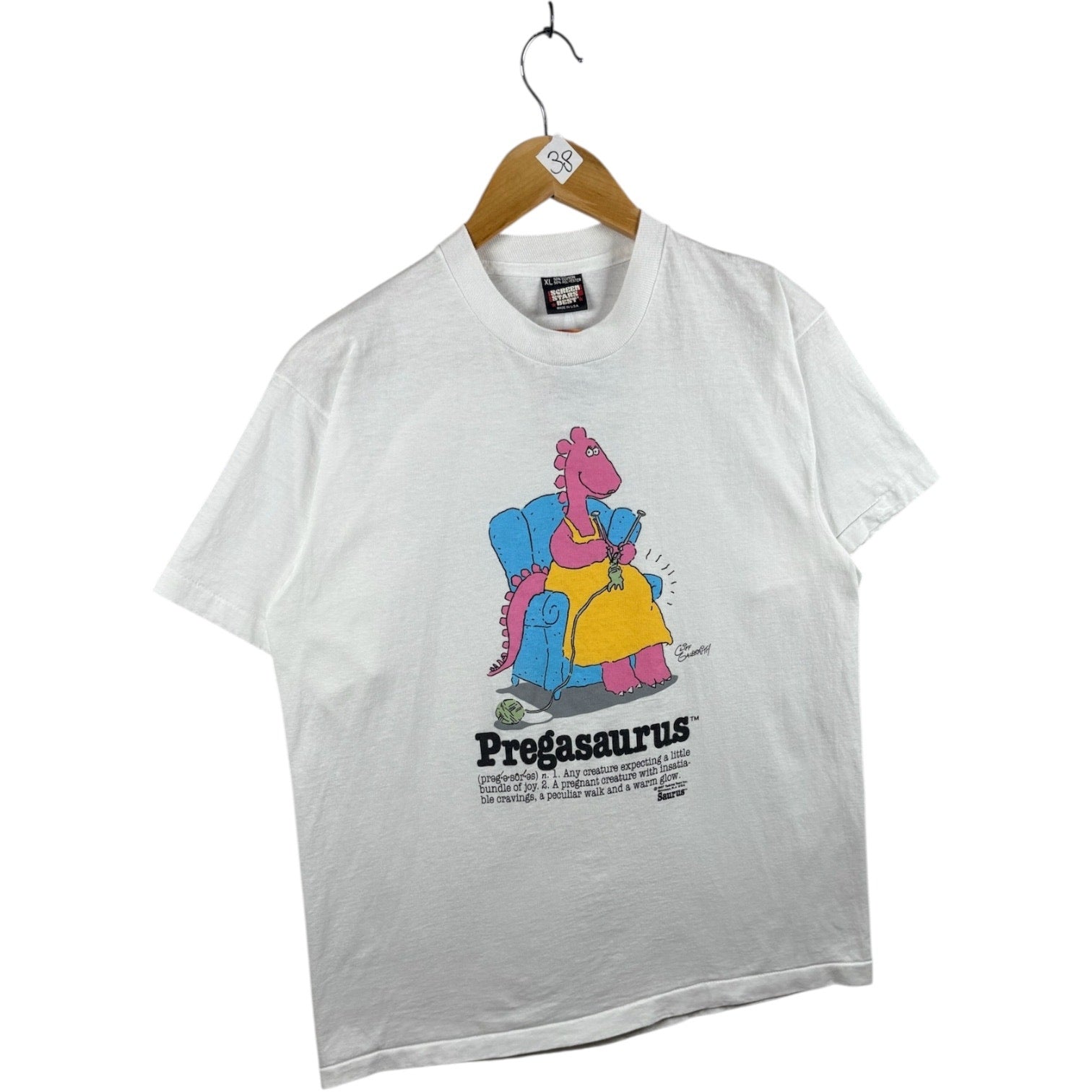 Vintage Dinosaur Maternity Graphic T-Shirt