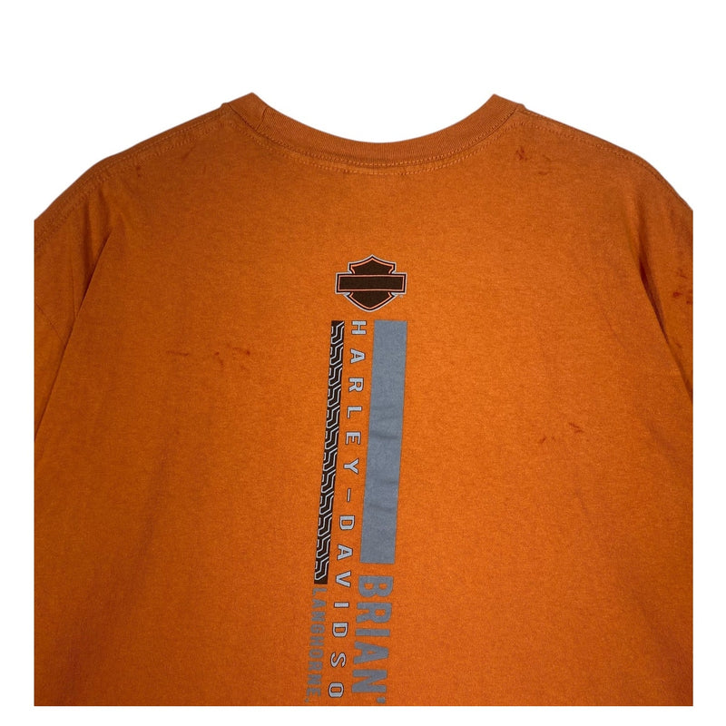 Vintage Harley Davidson Genuine Motor Oil Logo T-Shirt