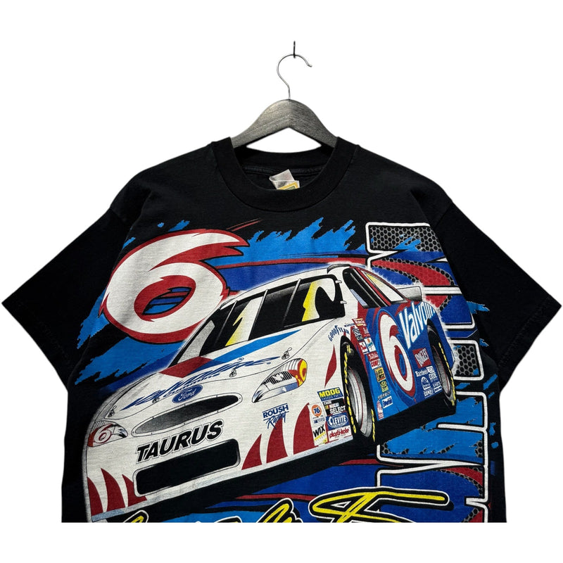 Vintage Mark Martin #6 Roush Taurus AOP NASCAR Tee