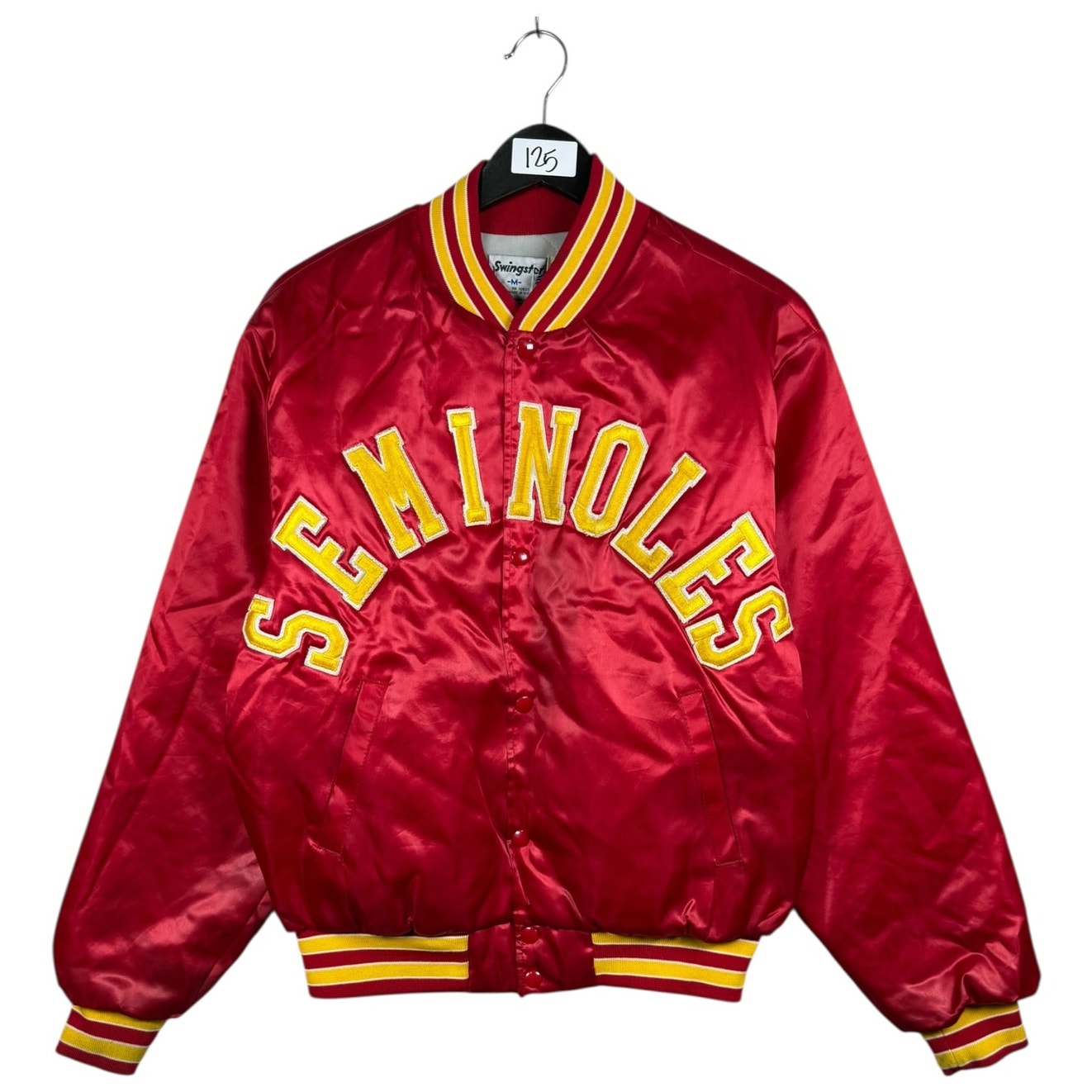 Vintage Florida State University Seminoles Satin Varsity Jacket