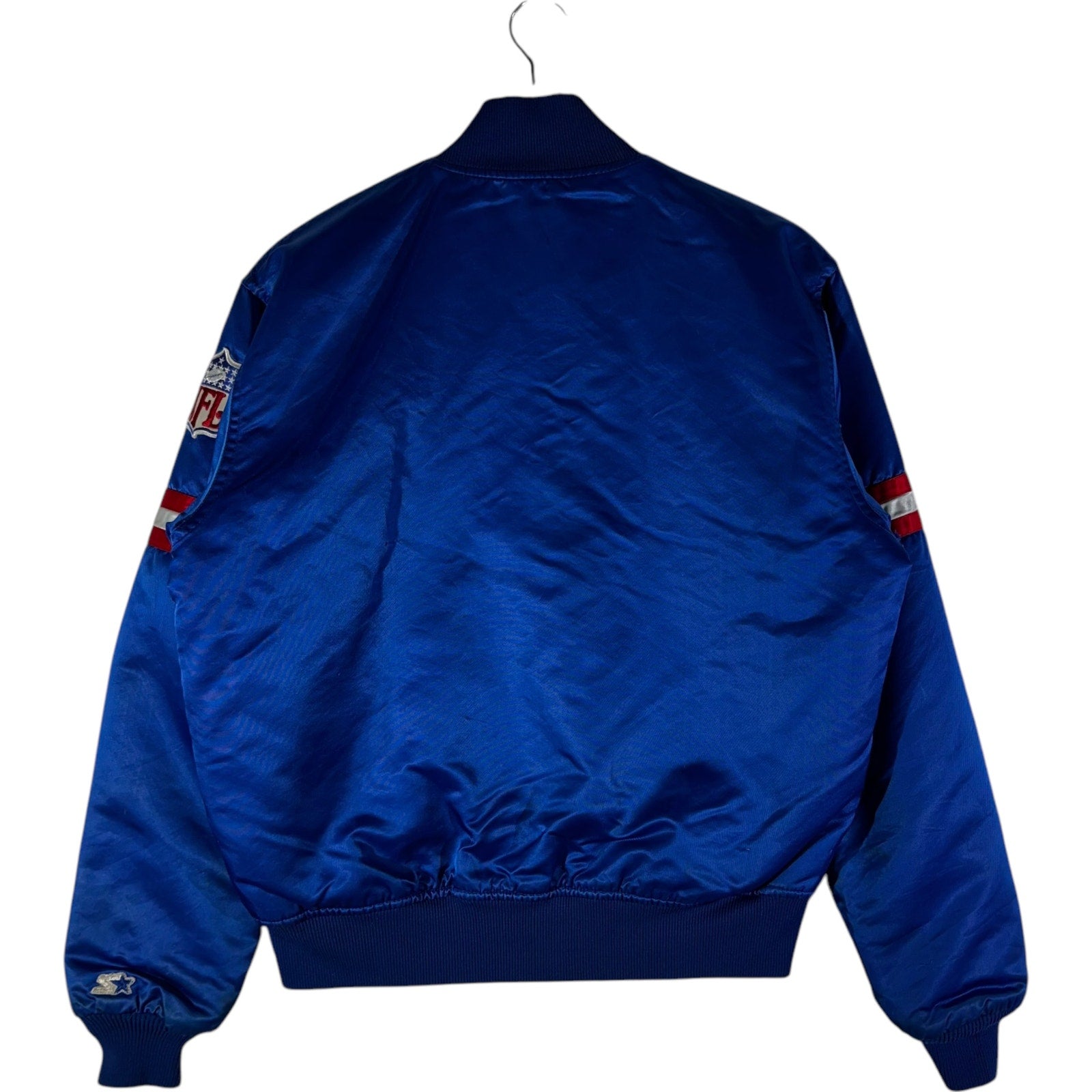 Vintage Starter New York Giants Satin Bomber Jacket 90s