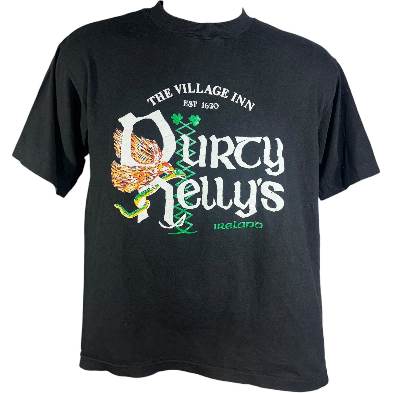 Vintage The Village Inn Durty Nelly's Irish Tee