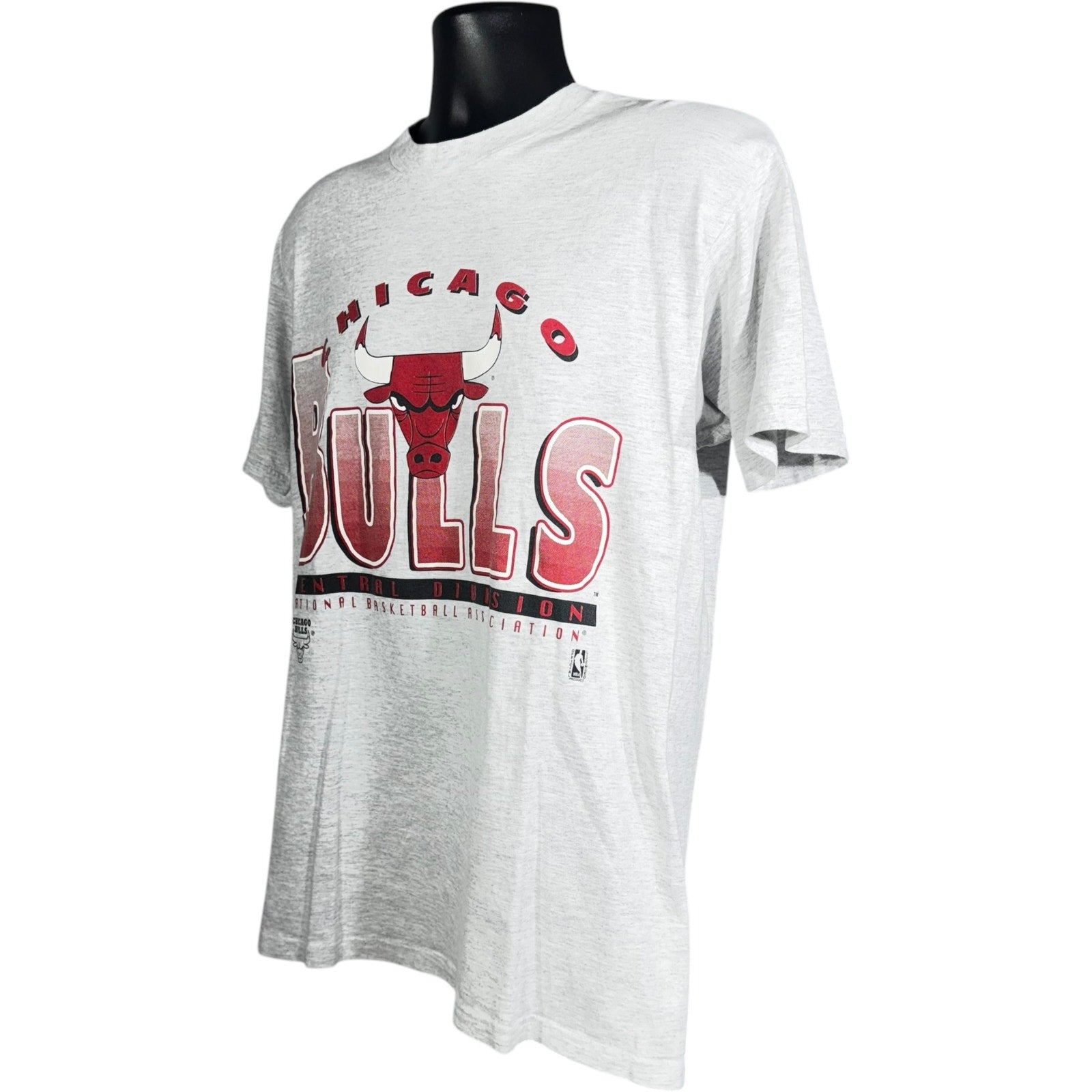 Vintage Chicago Bulls NBA Spellout Tee 90s